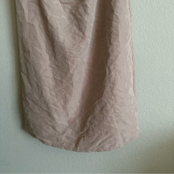 H&M Off-Shoulder Powder Pink Dress size 6 - Picture 5 of 8